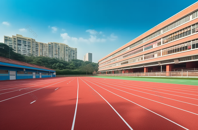 城市大学跑道部分摄影图,高清,摄影图,摄影图片,图片大全,摄影图免费下载